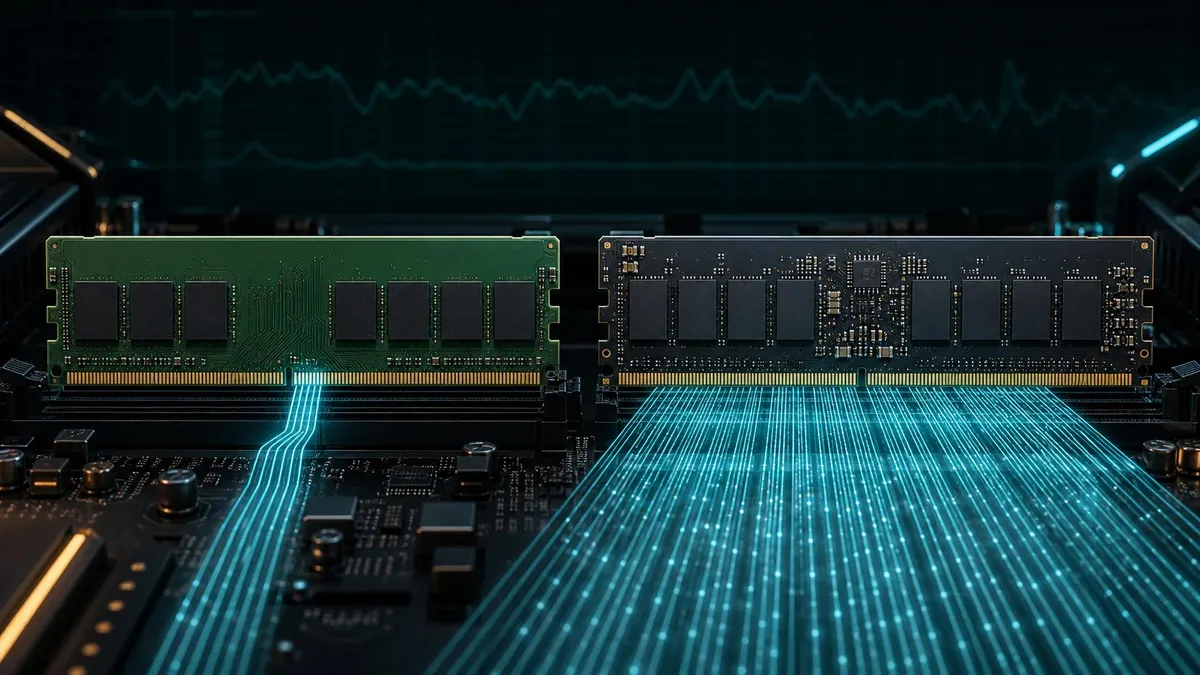 مقایسه پهنای باند و سرعت انتقال داده رم DDR4 و DDR5