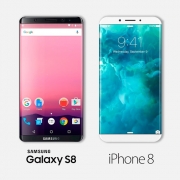 دوئل؛ آیفون ۸ در برابر گلکسی S۸