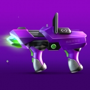 رونمایی از تفنگ اسباب بازی Merge Labs با پشتیبانی از بازی‌های گوشی های هوشمند