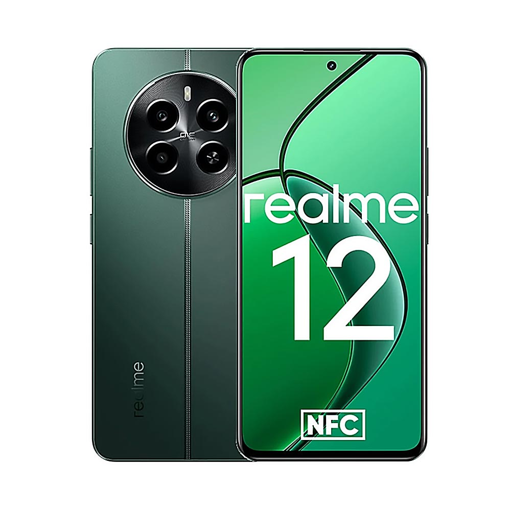 گوشی موبایل ریلمی مدل realmi 12 5G دو سیم کارت ظرفیت 256 گیگابایت رم 8 گیگابایت Realme 12 5G with 256 and 8GB RAM mobile phone