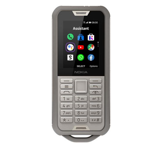 Nokia 800 Tough Dual SIM Smartphone - 512MB