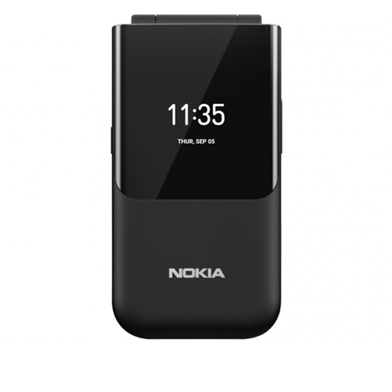 Nokia 2720 Flip Dual SIM Smartphone - 512MB