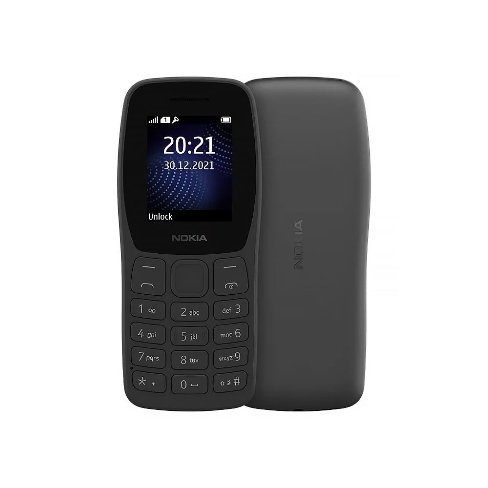 Nokia 105 2022 Dual SIM 4MB with 4MB RAM Mobile Phone