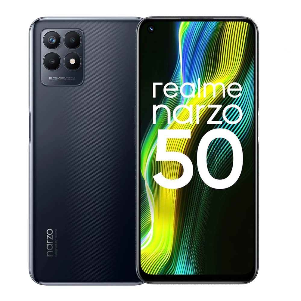 Realme Narzo 50 Dual SIM 128GB with 4GB RAM Mobile Phone