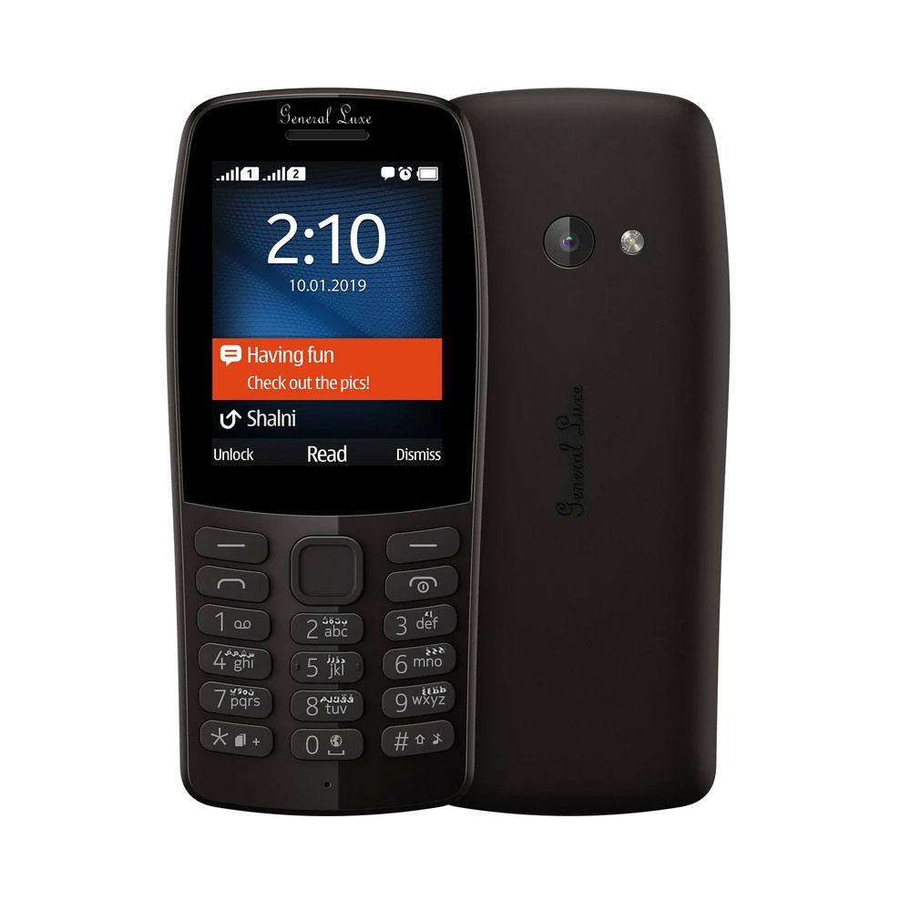 Generalluxe 105 Dual SIM 16MB And 4MB RAM Mobile Phone
