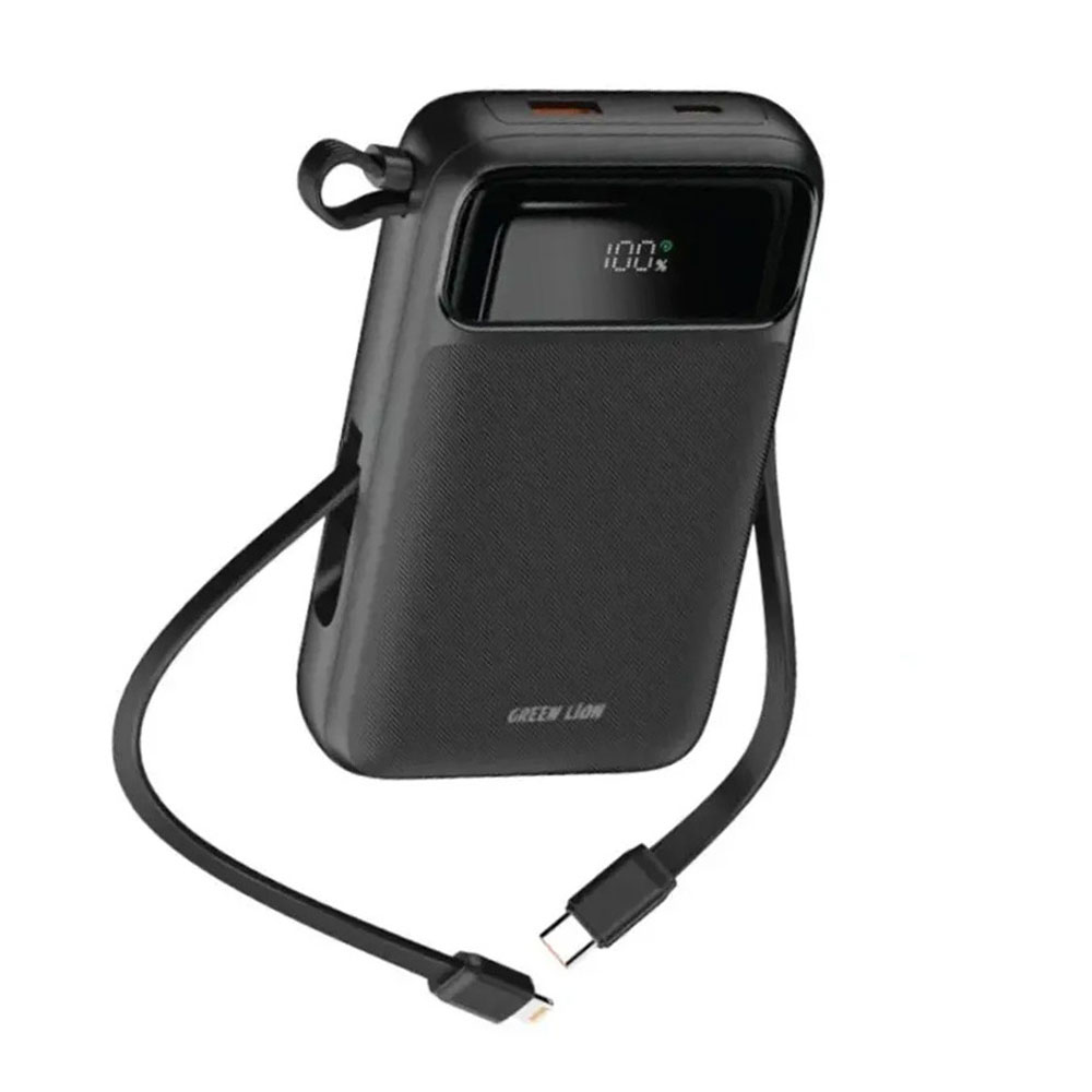 Green Lion Luzern GNLEZ10KPBBK PD 22.5W 10000mAh Power Bank