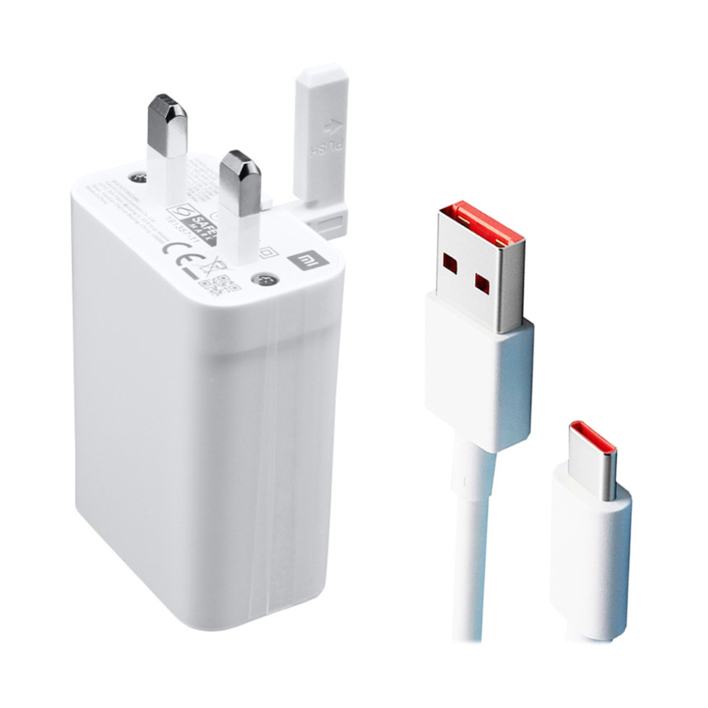 Xiaomi 33W GaN MDY-11-EY Super Fast Charge Power Adapter with Type-A To Type-C Cable