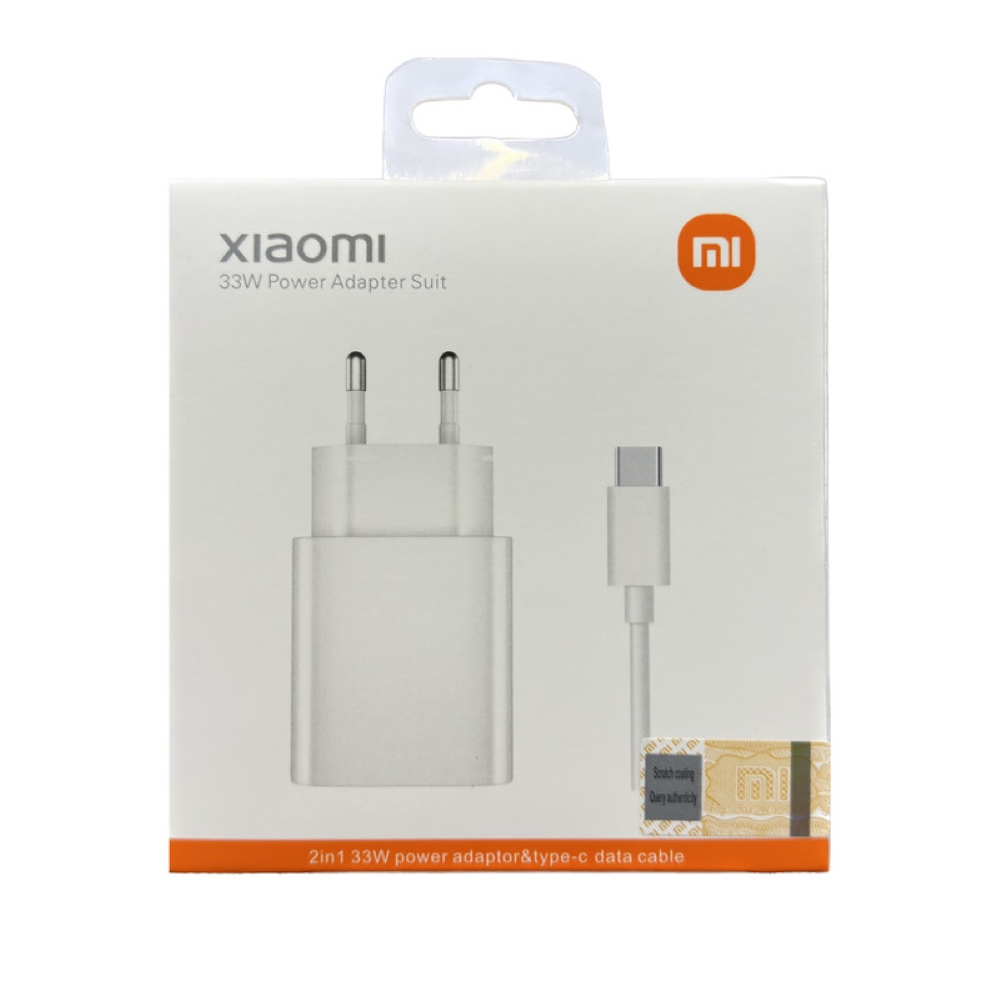 Xiaomi POCO X3 TURBO wall charger with USB-C cable