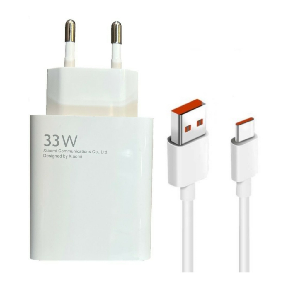 Xiaomi note 9 pro  with USB-C conversion cable wall charger