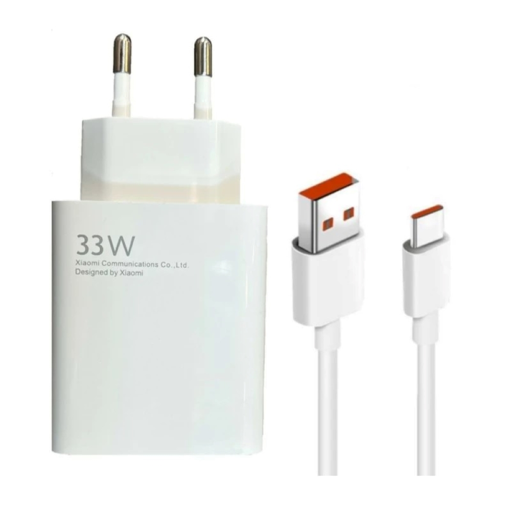 Xiaomi note 9s  with USB-C conversion cable wall charger