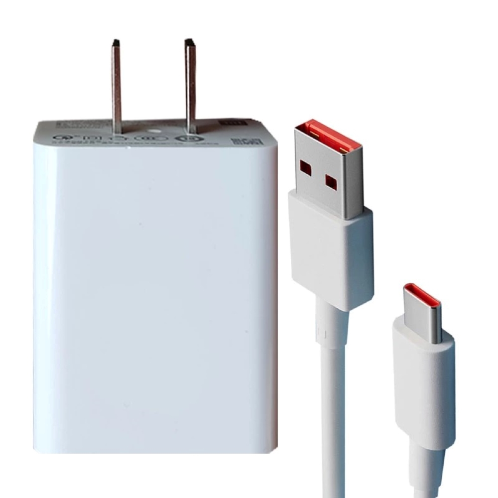 Xiaomi 22W with USB-C conversion cable wall charger