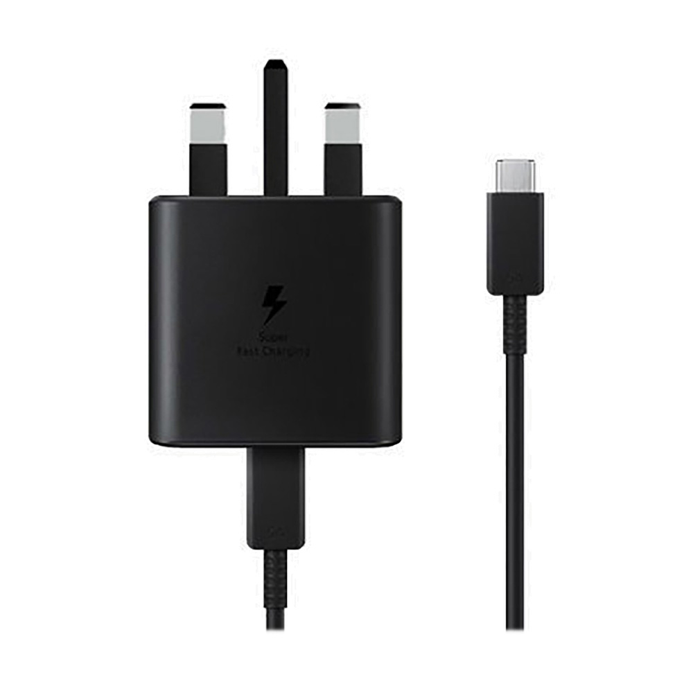 Samsung 25W Type-C PD3 Super Fast Charge Travel Power Adapter with USB Type-C Cable