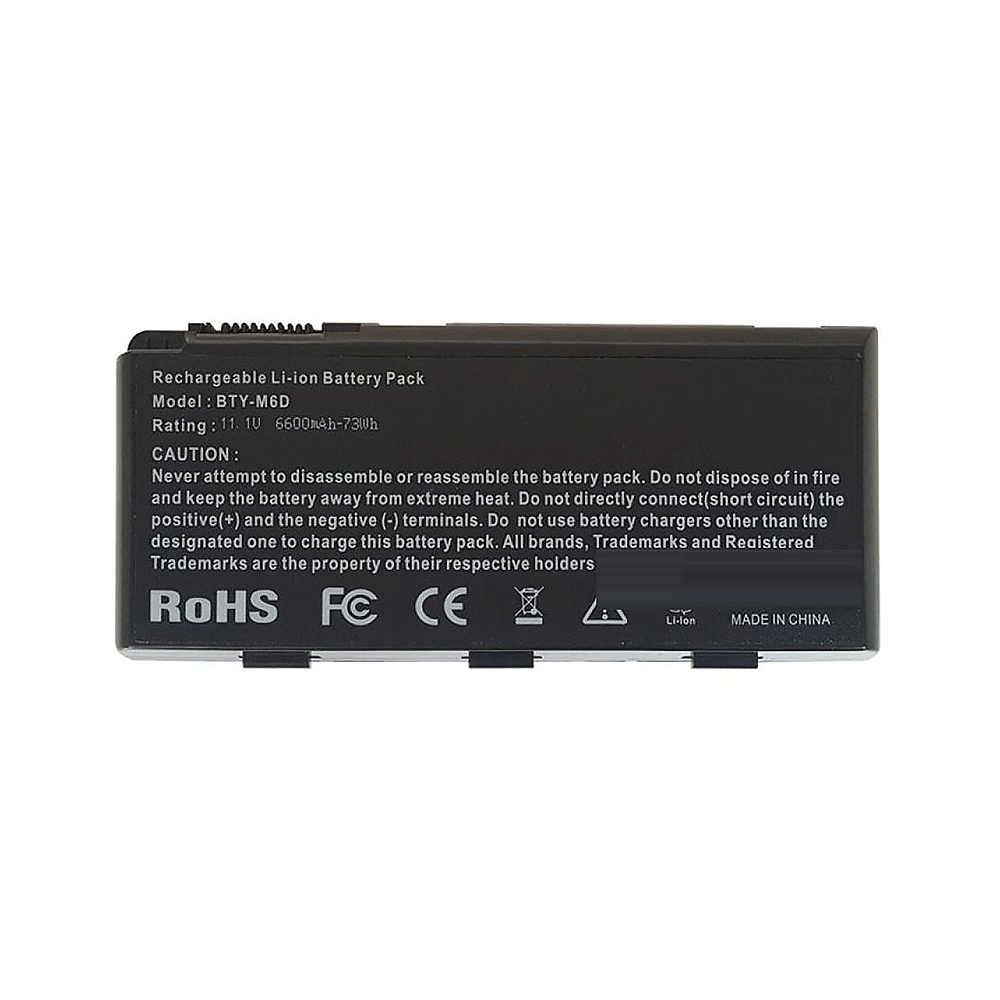 BTY-M6D 9Cell Laptop Battery