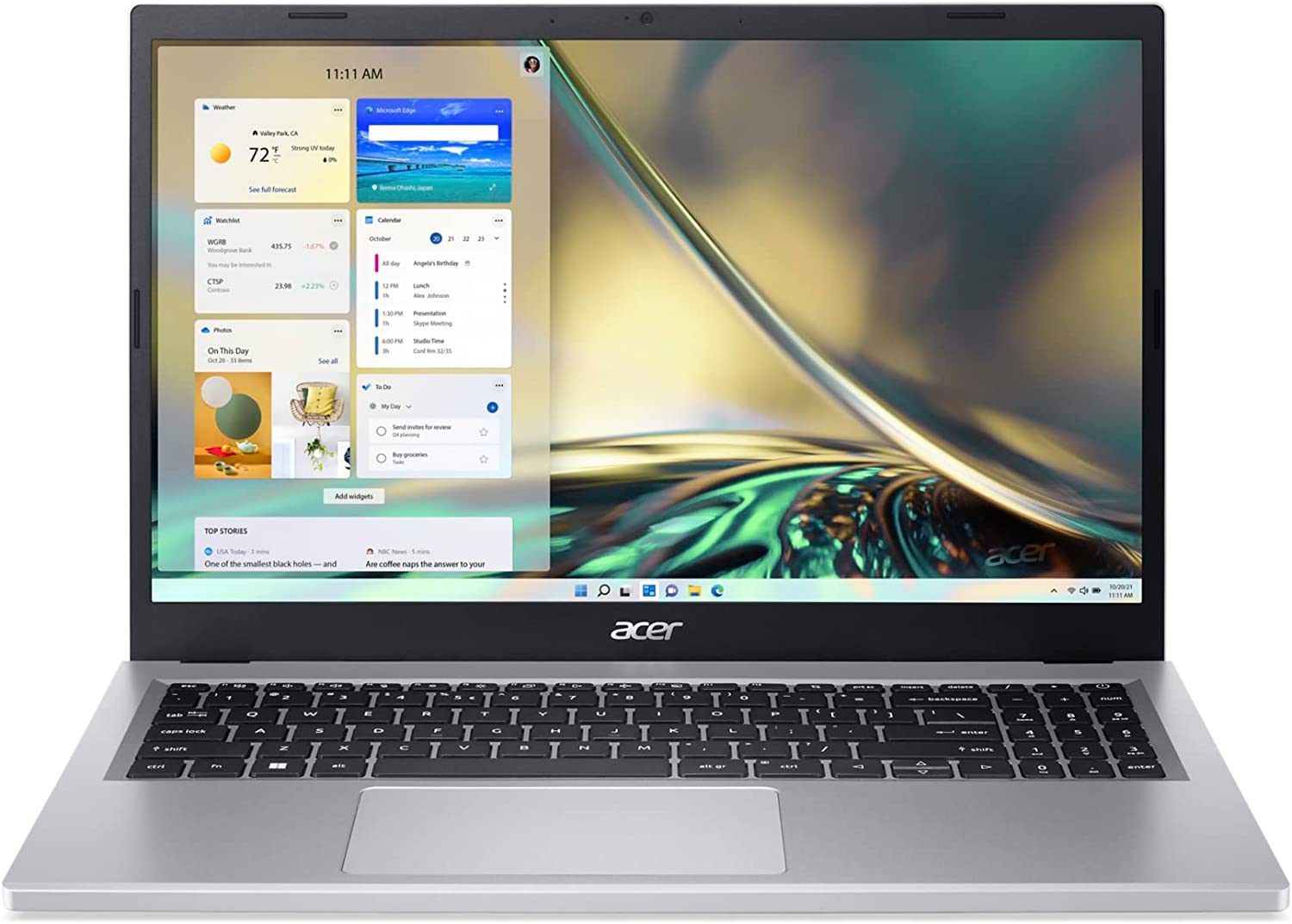 ACER A315 R5 7520U 8GB DDR5 256GB SSD AMD radeon FHD IPS LAPTOP