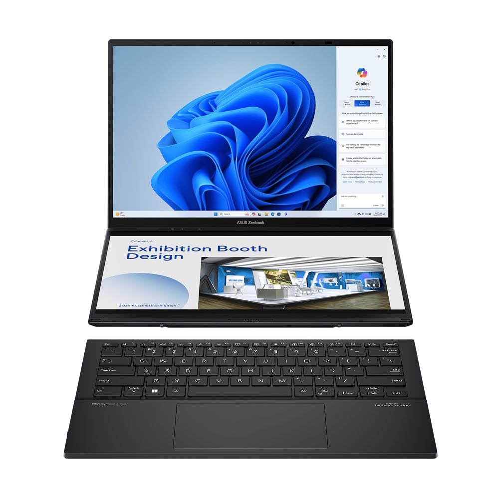 Asus Zenbook Duo UX8406MA Ultra 7(155H) 16GB 1TB SSD Intel Arc