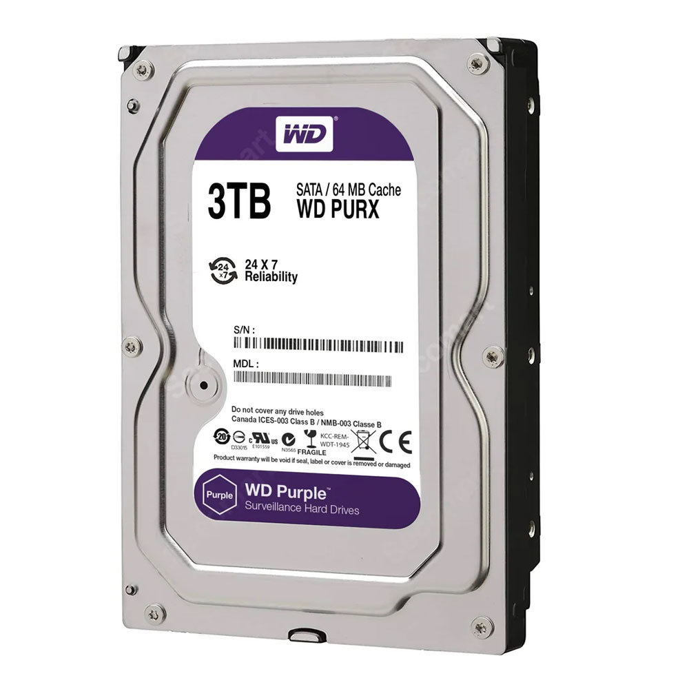 WD Purple 3TB Hard Disk Internal