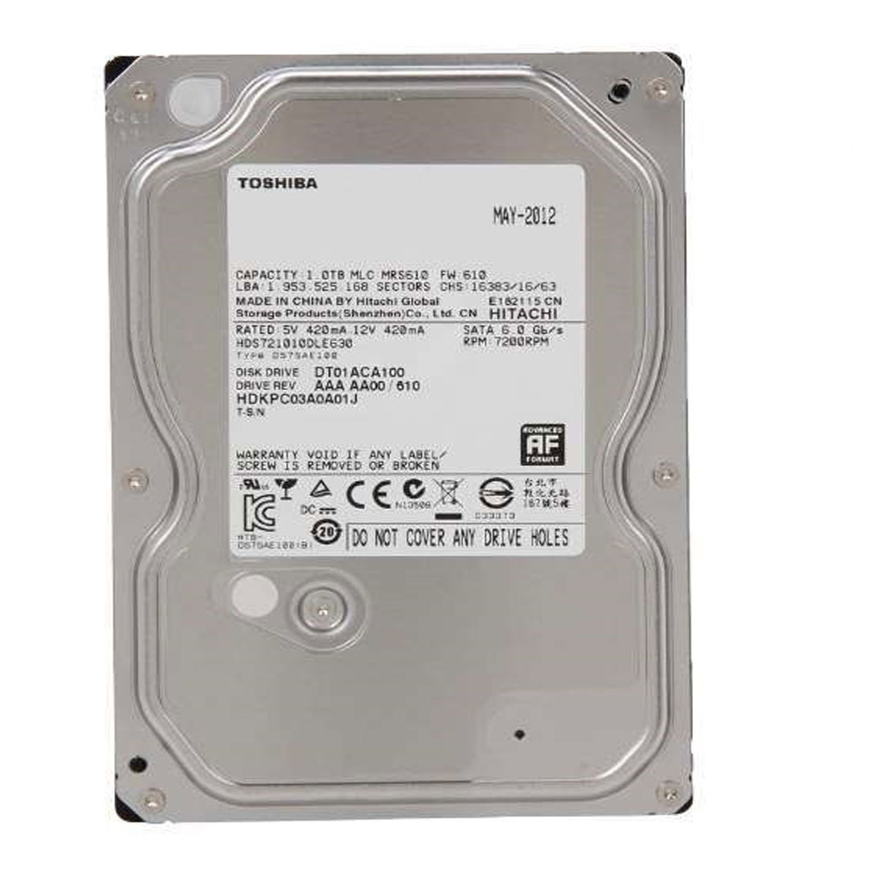 Toshiba A100 1TB 3.5 inch Internal Hard Drive