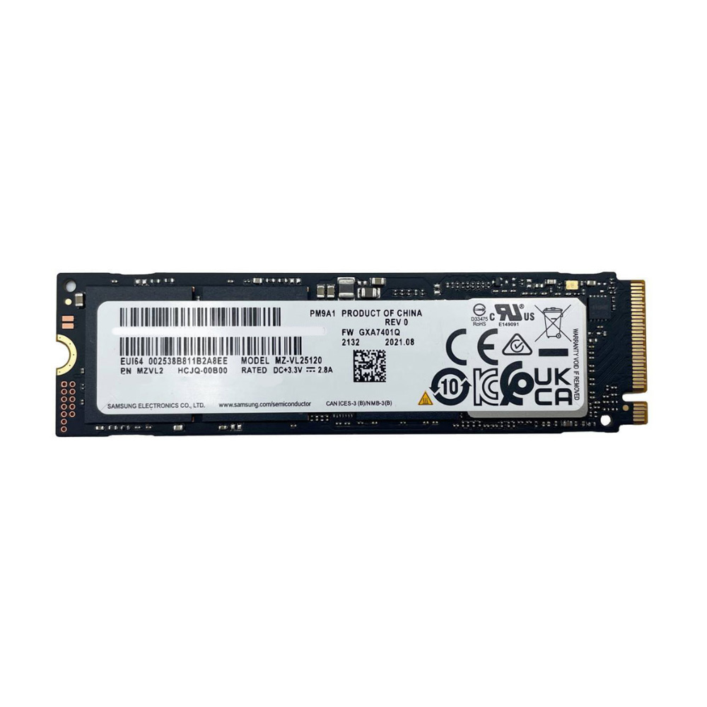 Samsung PM9A1 M.2 NVMe Gen4 x4 512GB Internal SSD