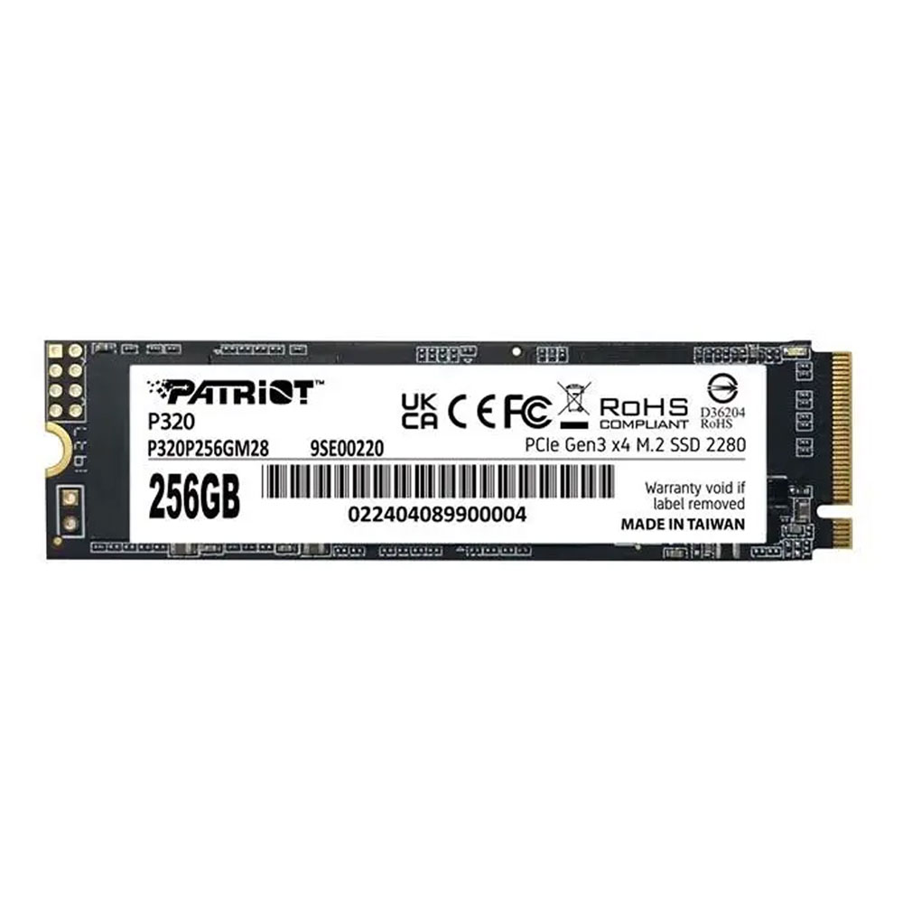 Patriot P320 M.2 2280 NVMe 256GB Internal SSD