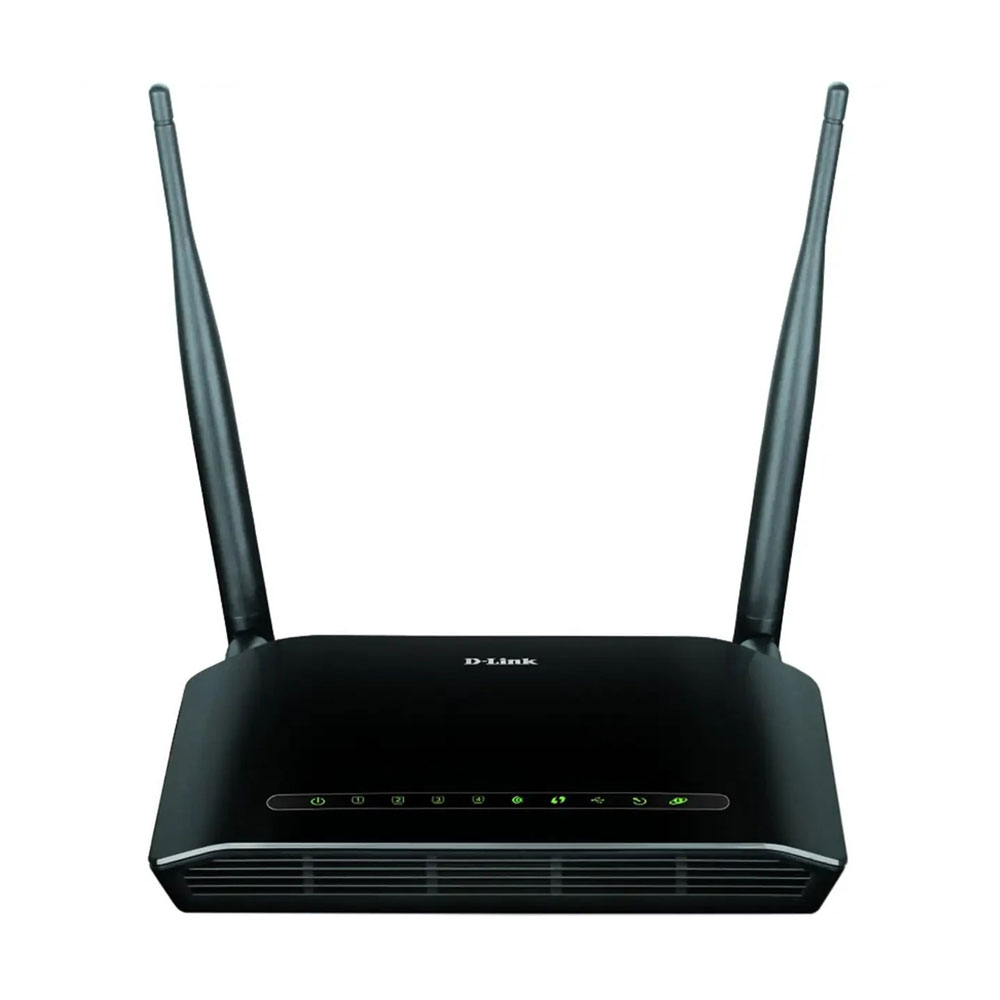 D-Link DSL-2740U Wireless N300 ADSL2+ Modem Router