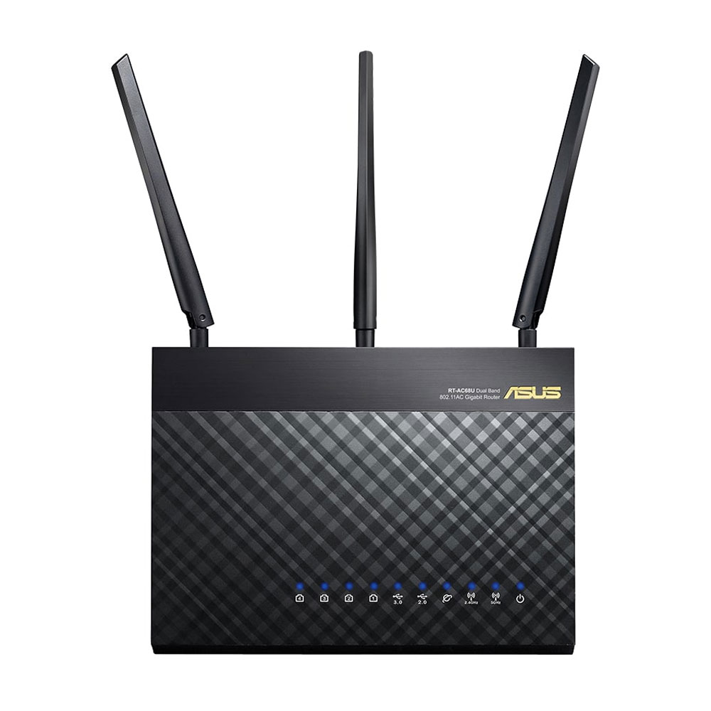 Asus DSL-AC68U Dual-Band Wireless-AC1900 Gigabit ADSL/VDSL Modem Router