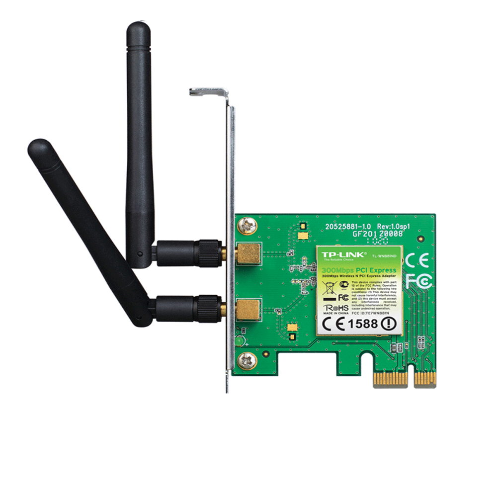 TL-WN881ND Wireless N300 PCI Express Adapter