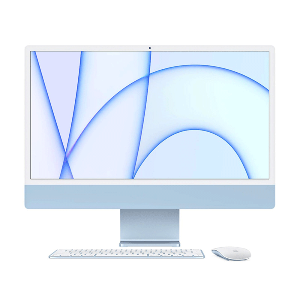 iMac MGPK3 M1 24-inch 4.5K Retina Display Blue All in One