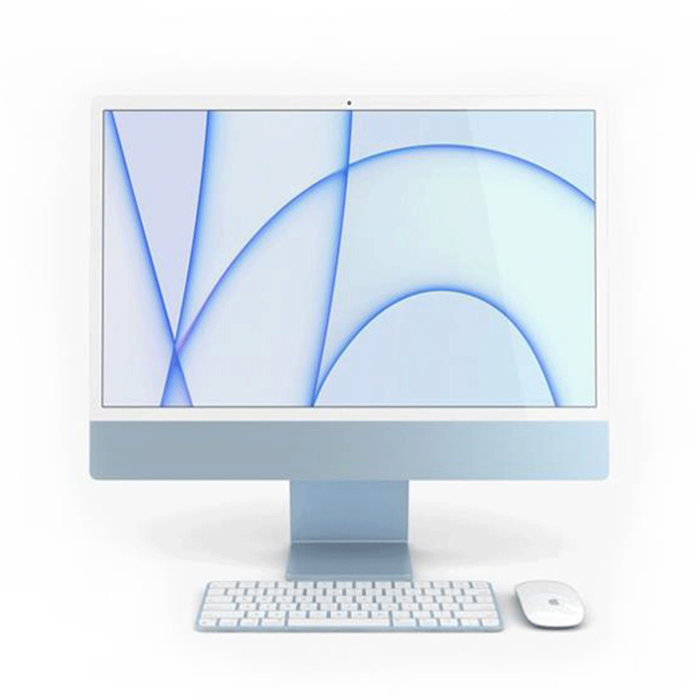 iMac MGPL3 M1 24-inch 4.5K Retina Display Blue All in One