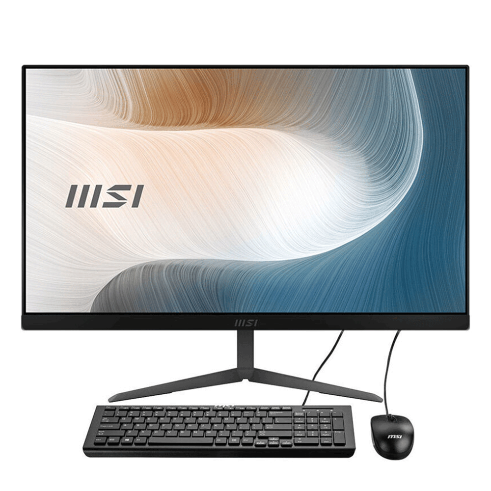 MSI Modern AM241 11M I3 1115G4-8GB-1TB-256GB SSD-INT FHD All In One PC