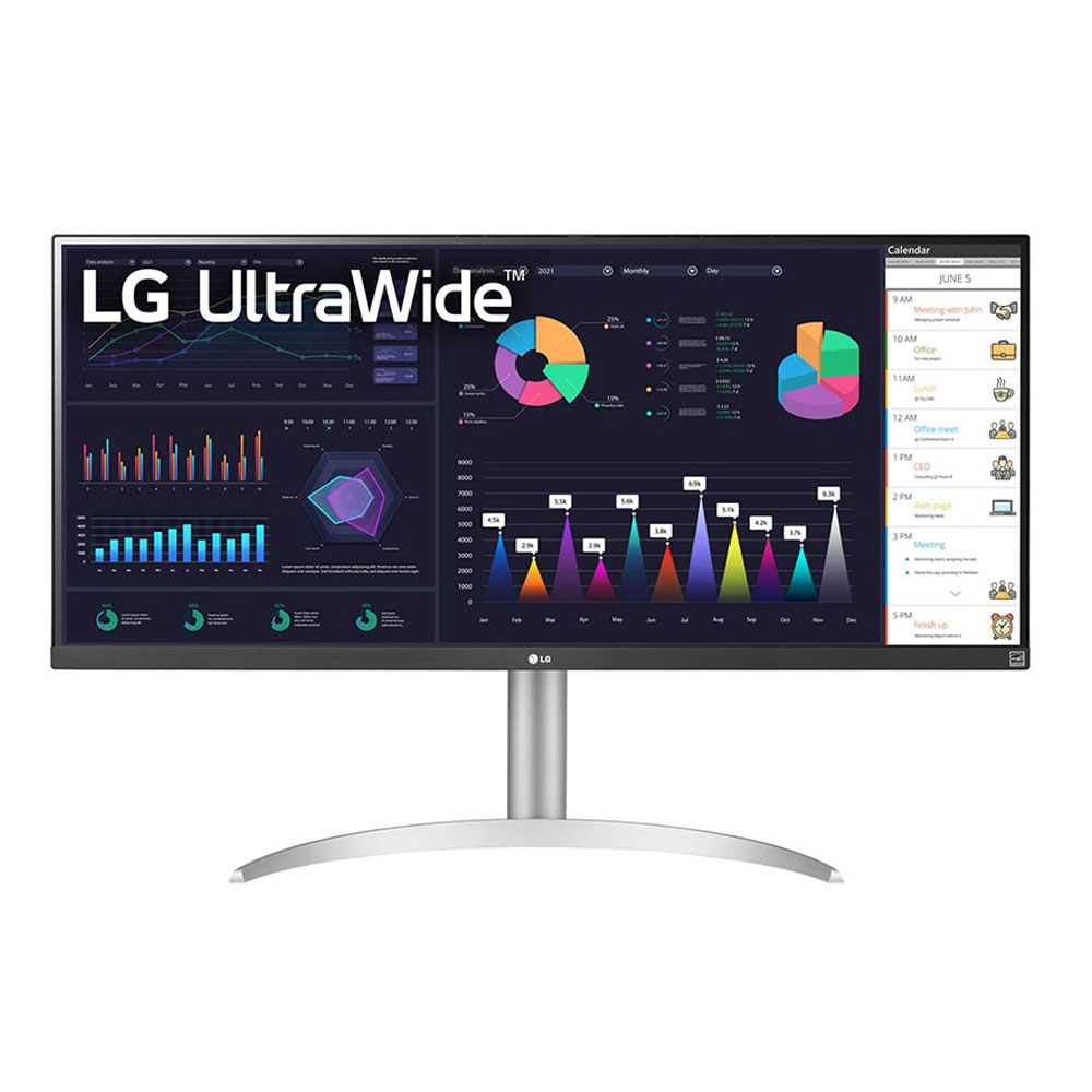 LG 34WQ650-W 34 Inch UltraWide Full HD Monitor
