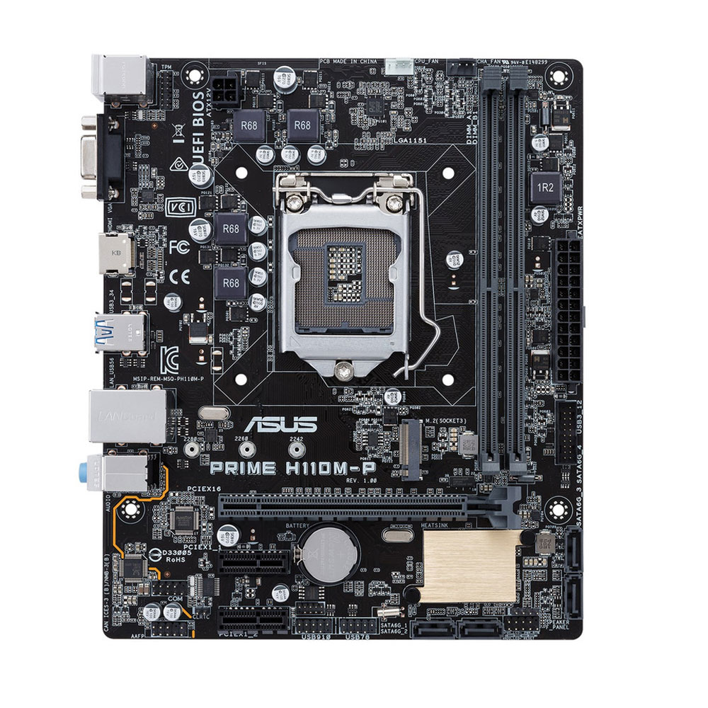 ASUS PRIME H110M-P Motherboard