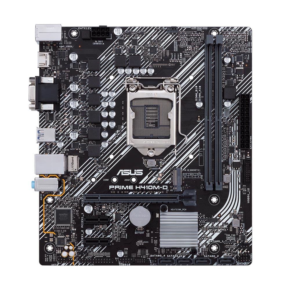 Asus PRIME H410M-D LGA 1200 Motherboard