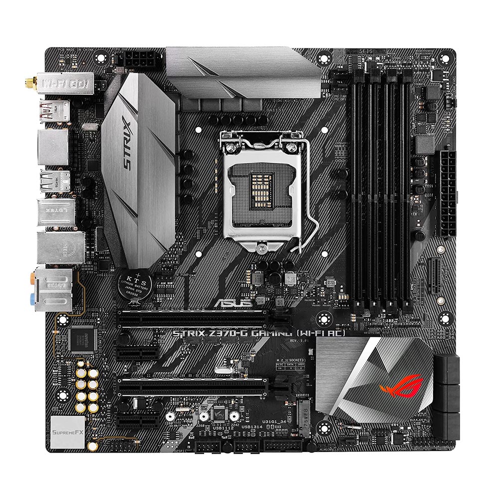 Asus ROG STRIX Z370-G GAMING Wi-Fi AC LGA 1151 Motherboard