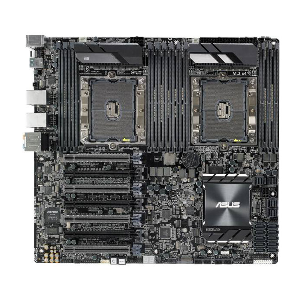 Asus WS C621E SAGE LGA 3647 Dual CPU Workstation Motherboard