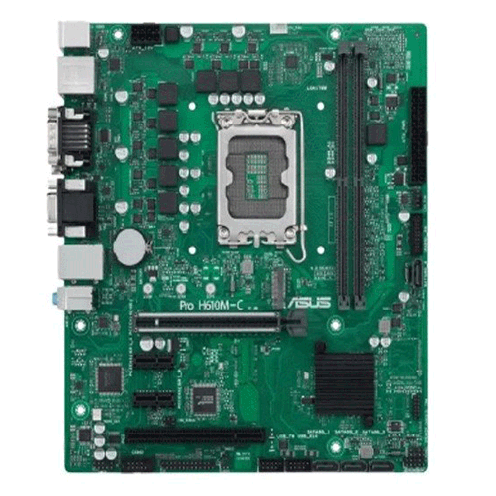 ASUS Pro H610M-C-CSM LGA1700 D4 12th Gen Micro-ATX Motherboard