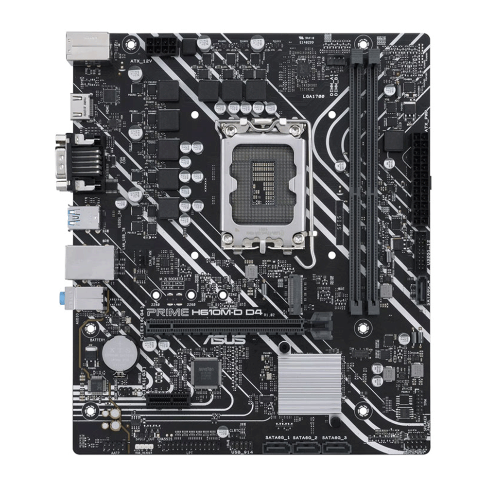 ASUS PRIME H610M-D D4 LGA1700 Motherboard