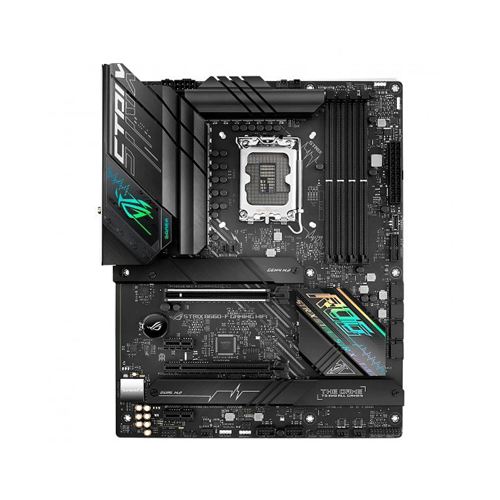 asus ROG STRIX B660-F GAMING WIFI DDR5 LGA1700 12th Gen ATX Motherboard