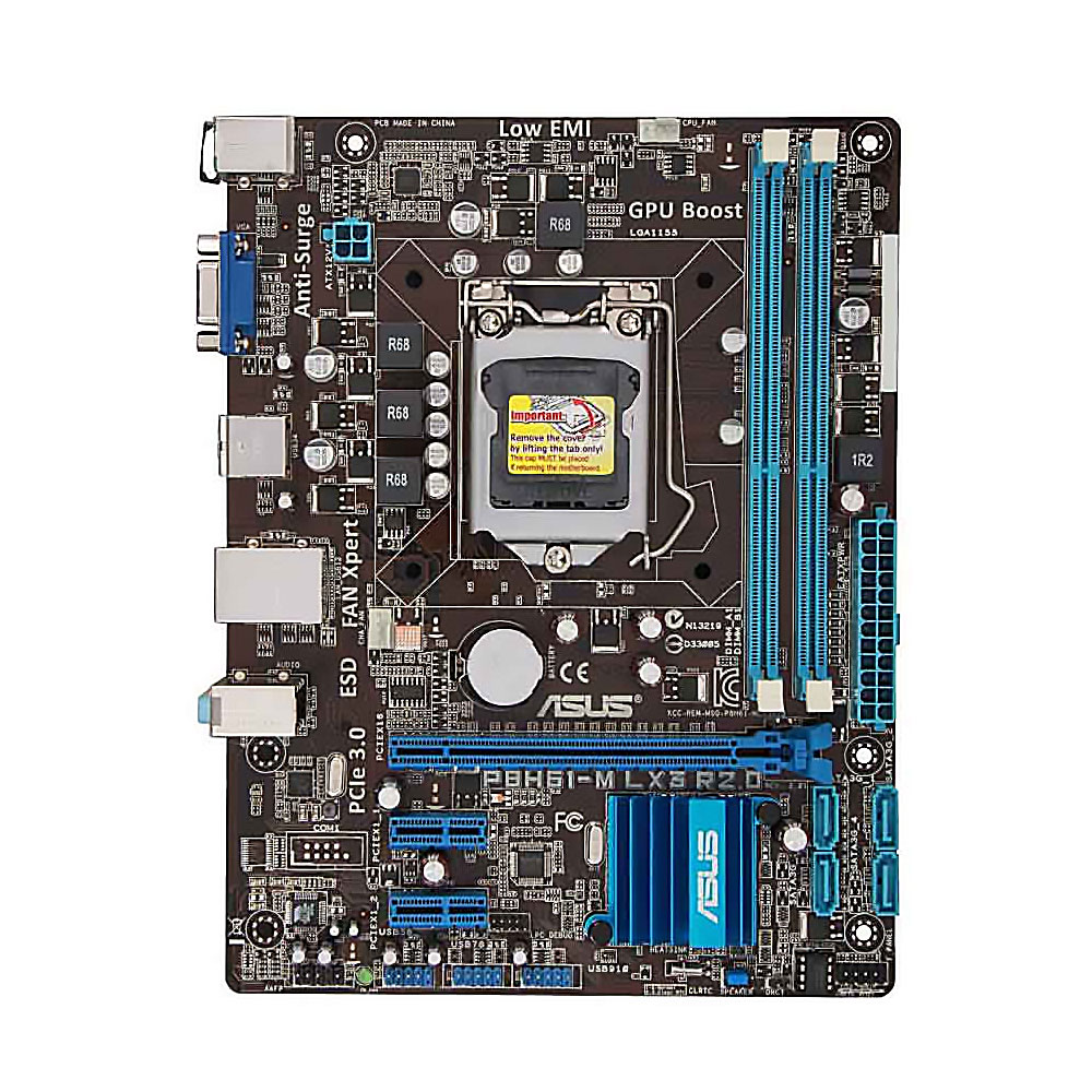 Asus P8H61-M LX3 R2.0 LGA 1155 Motherboard
