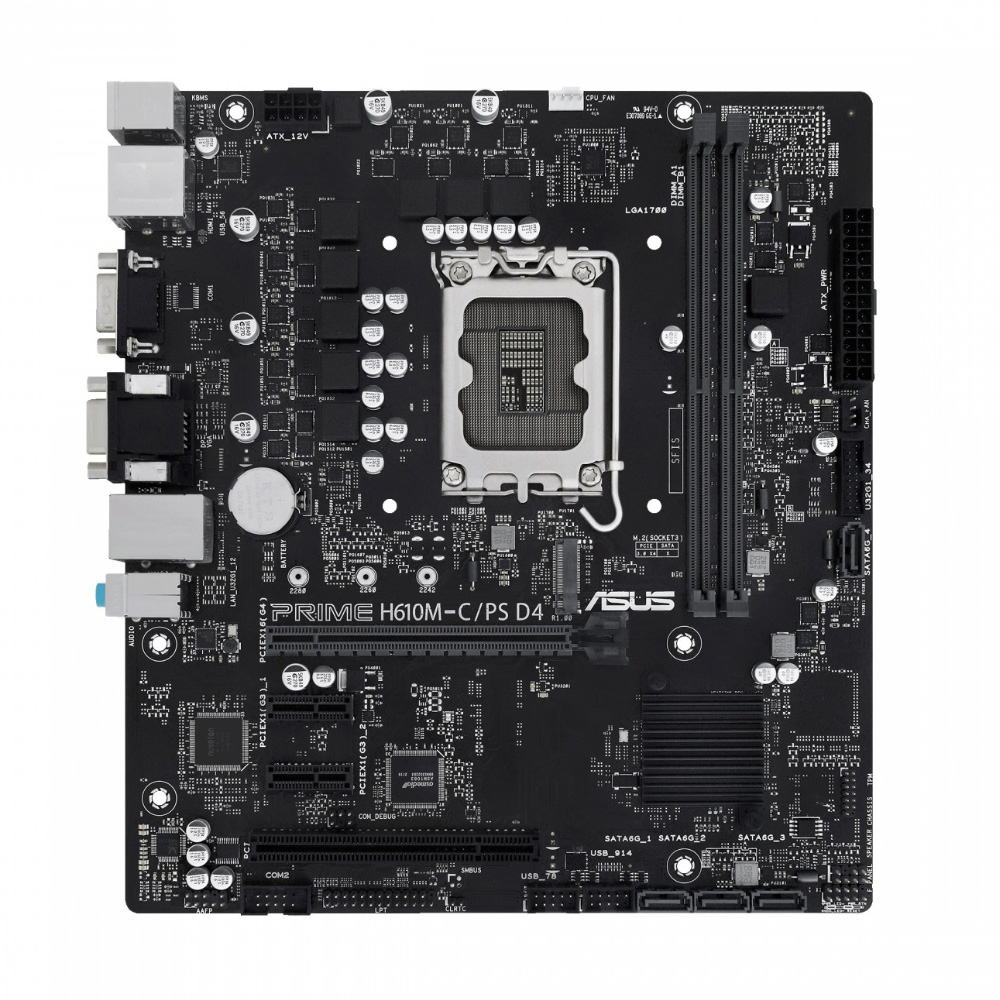 ASUS PRIME H610M-C/PS D4 LGA1700 Mainboard