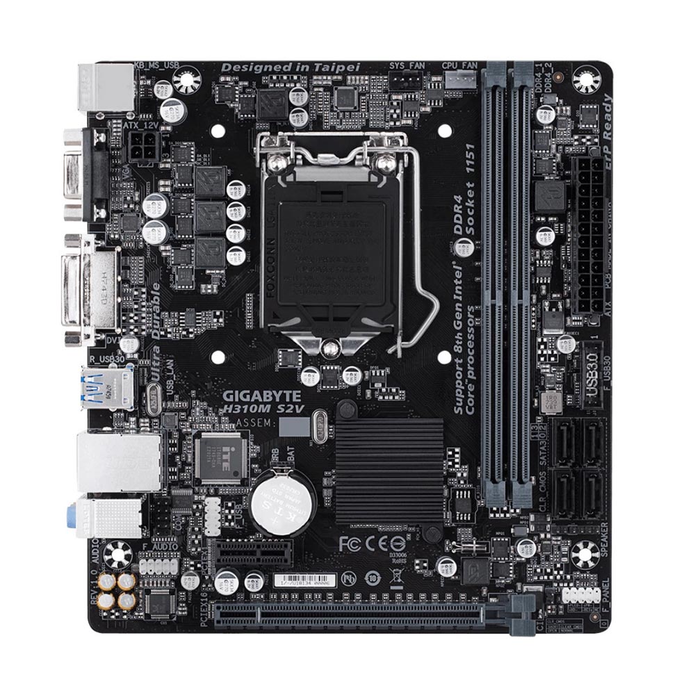 Gigabyte Intel H310M S2V Motherboard