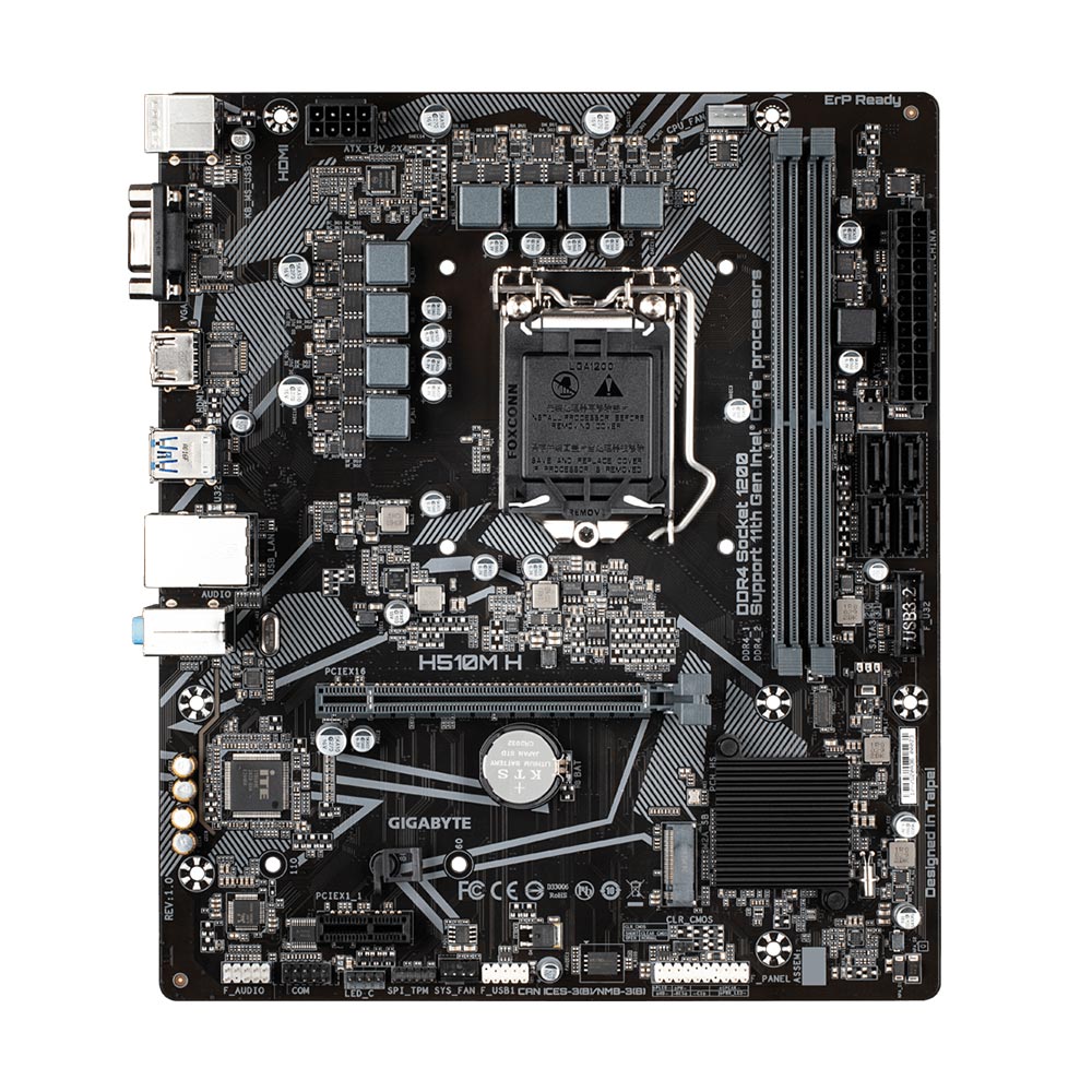 Gigabyte Intel H510M H Motherboard
