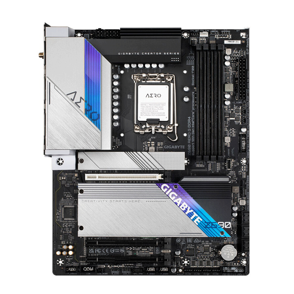 Gigabyte Z690 AERO G (rev. 1.0) LGA1700 12th Gen ATX Motherboard