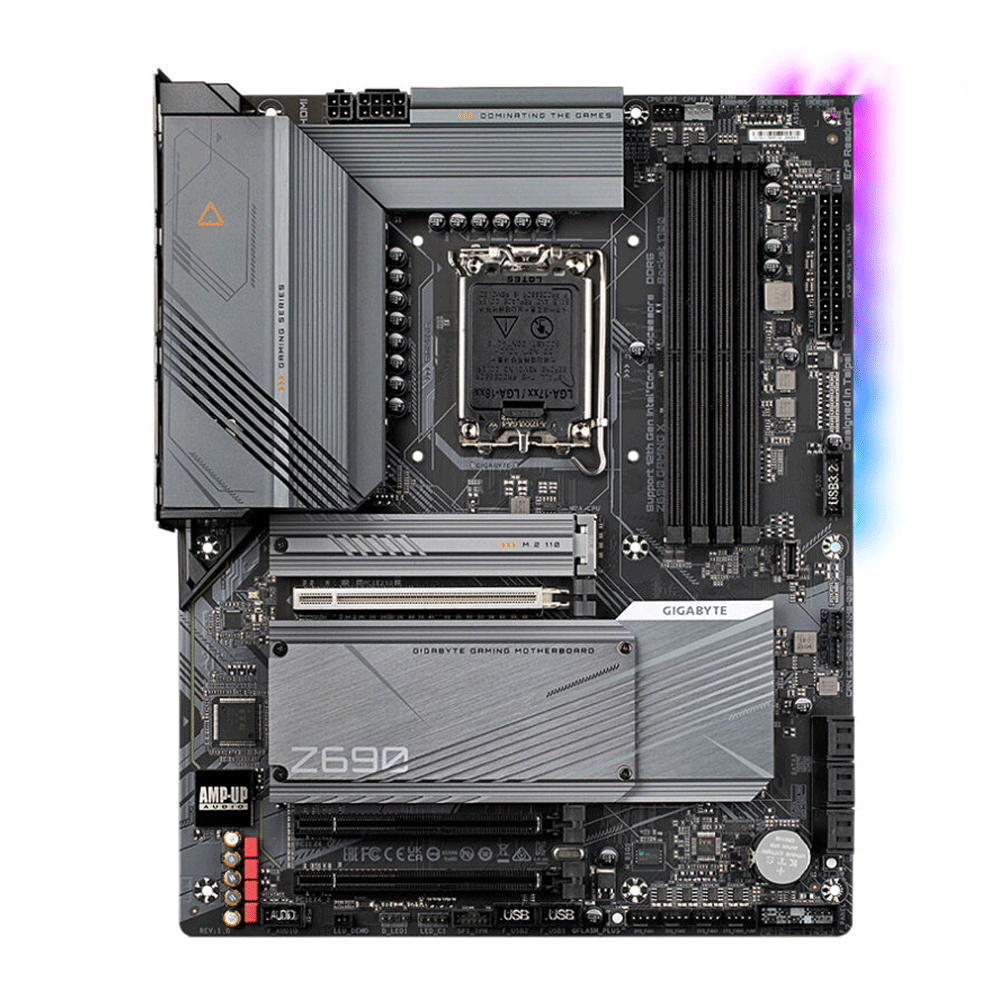 Gigabyte Z690 GAMING X(rev. 1.0) LGA1700 12th Gen ATX Motherboard