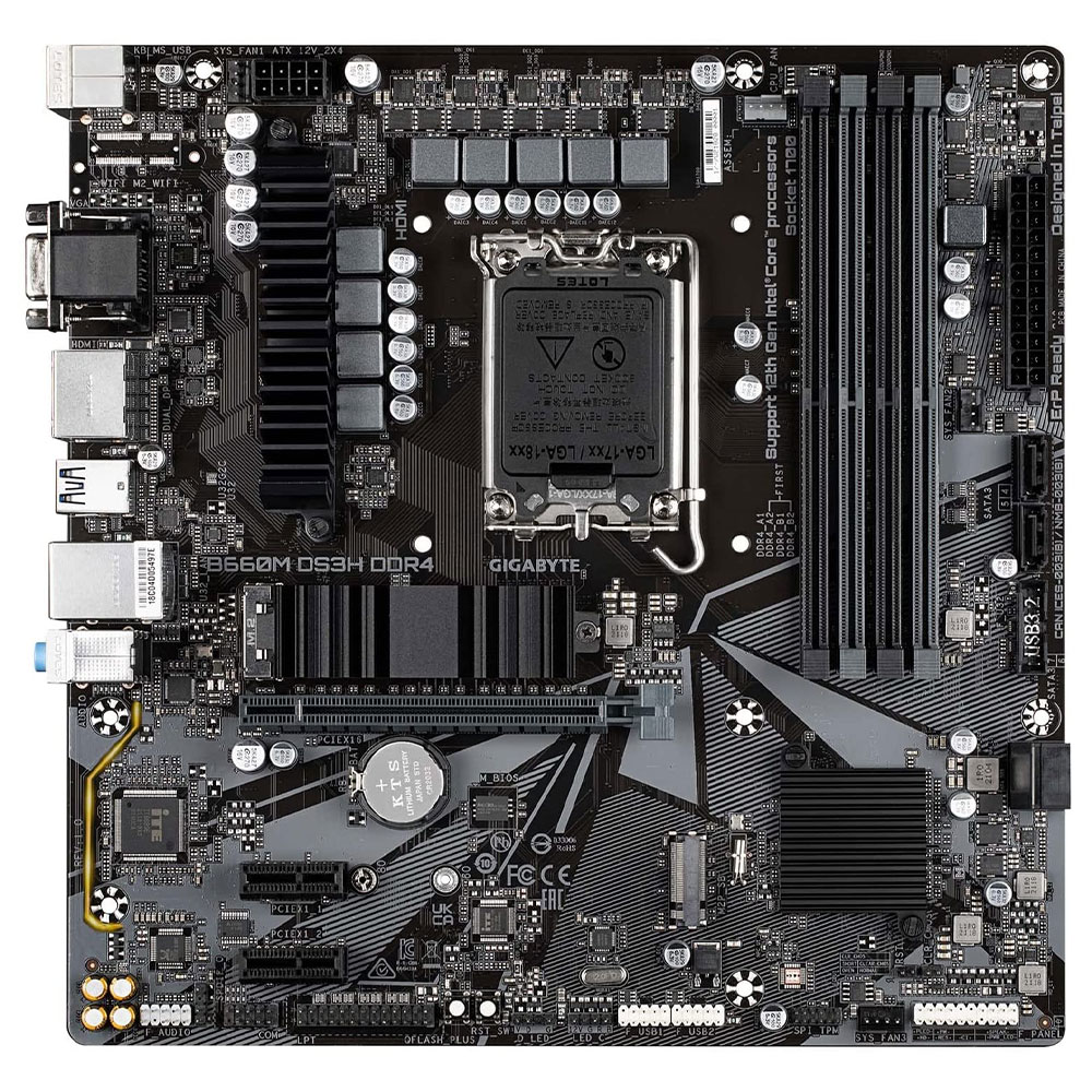Gigabyte B660 DS3H DDR4 (rev. 1.0) LGA1700 12th Gen Motherboard