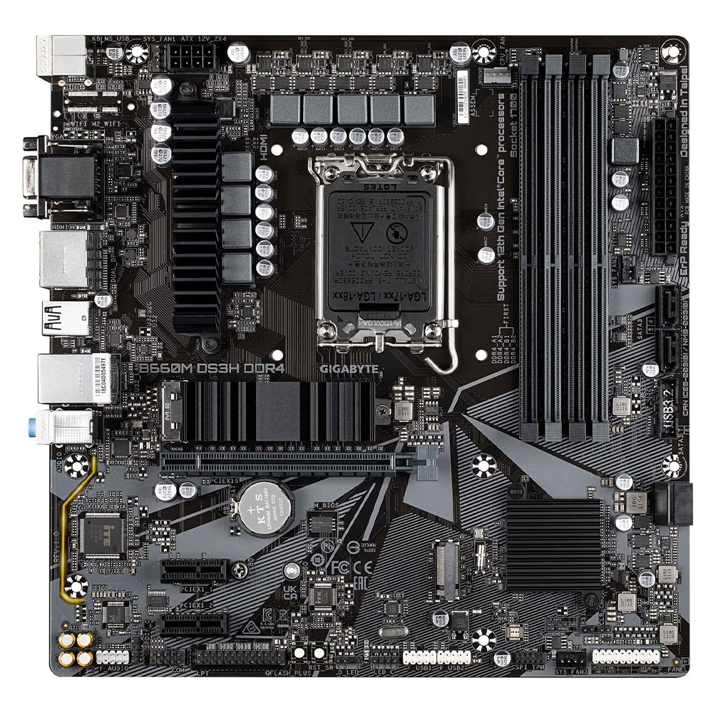 Gigabyte B660 DS3H AX DDR4 (rev. 1.0) LGA1700 12th Gen ATX Motherboard