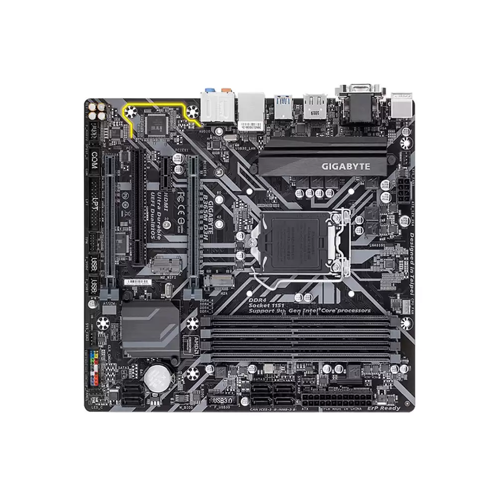 Gigabyte B365M D3H LGA Motherboard