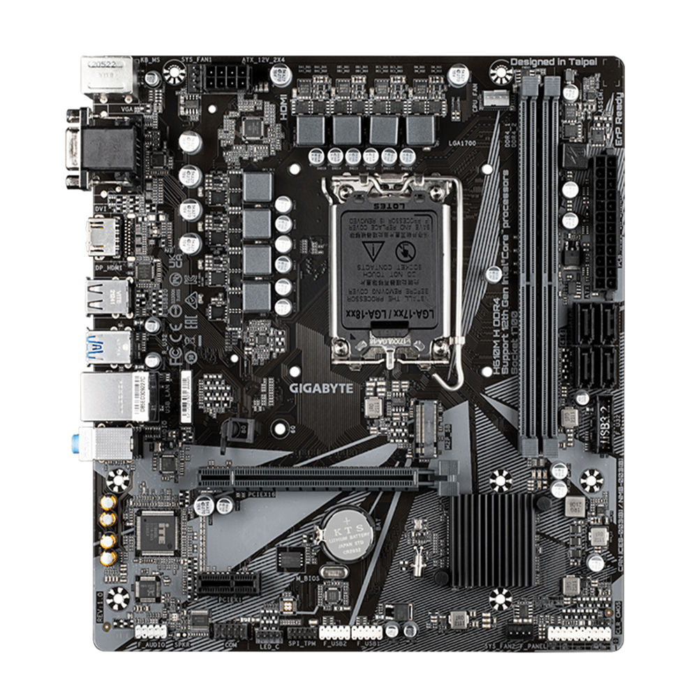 Gigabyte H610M H DDR4 LGA 1700 Motherboard