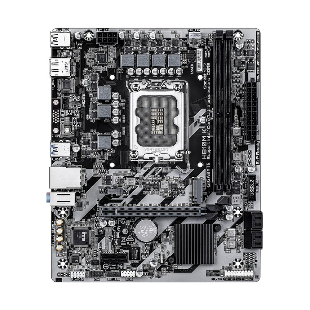 Gigabyte H810M K DDR5 Motherboard