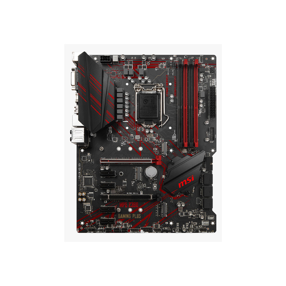 MSI MPG Z390 GAMING PLUS LGA 1151 Motherboard