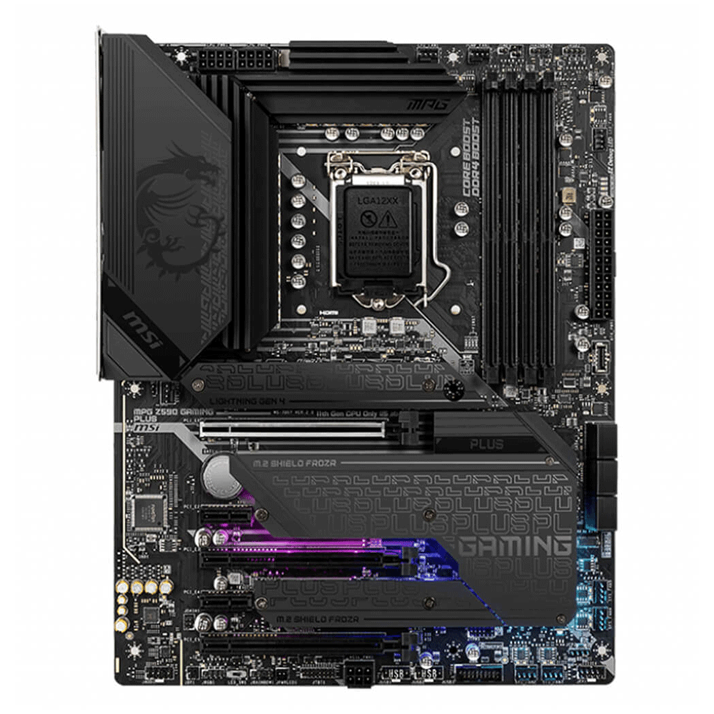 MSI MPG Z590 GAMING PLUS LGA 1200 Motherboard